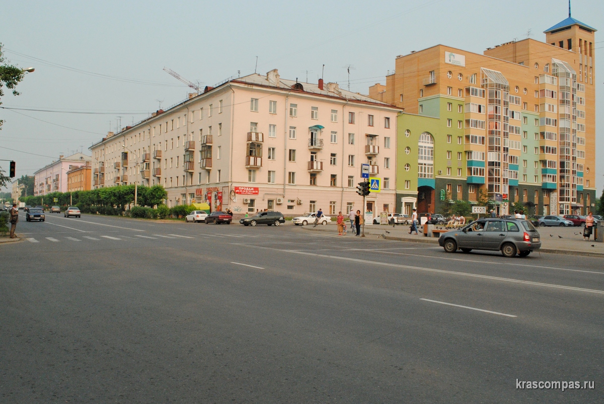 Улицы красноярска фото